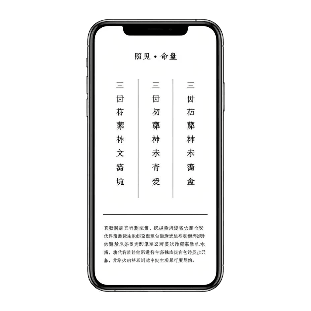AskXuan Zhaojian screen inside an iPhone mockup